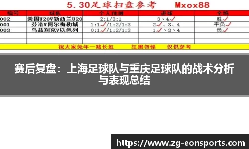 赛后复盘：上海足球队与重庆足球队的战术分析与表现总结