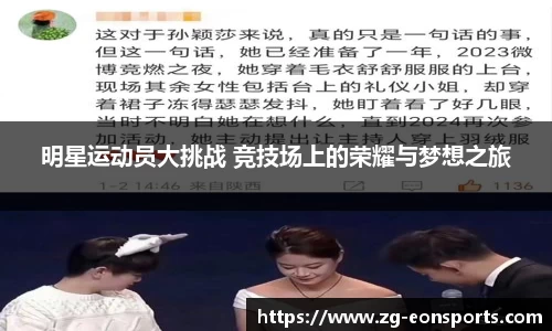 明星运动员大挑战 竞技场上的荣耀与梦想之旅