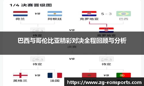 巴西与哥伦比亚精彩对决全程回顾与分析